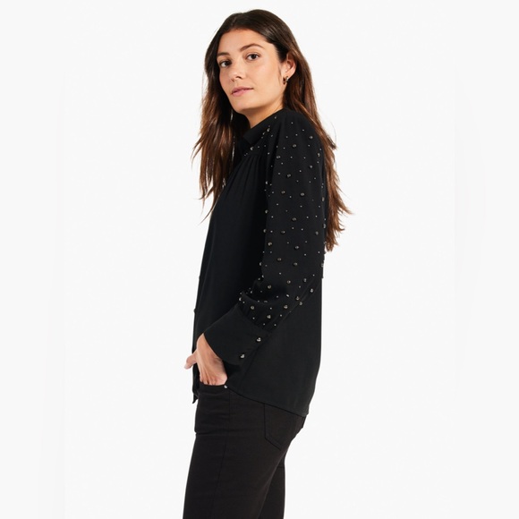 NWOT Nic+Zoe CONSTELLATION SHIRT Size XS $178 - Picture 2 of 4